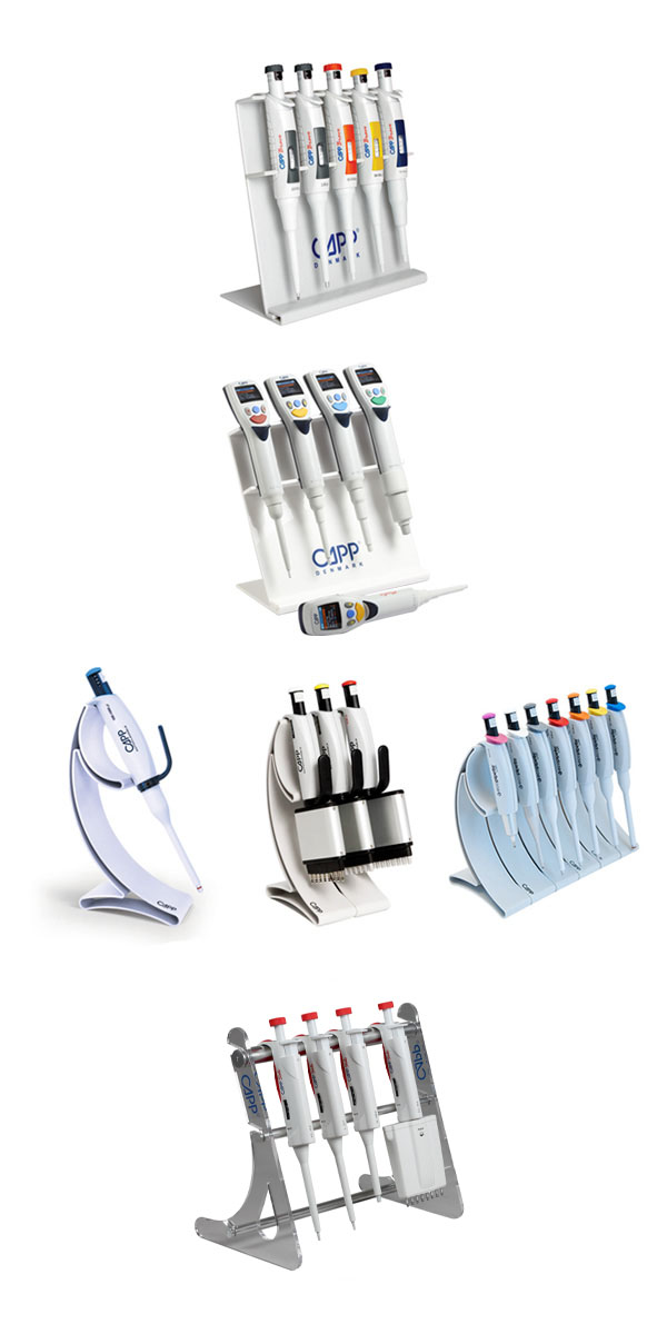 CAPP Pipette Stands and Carousel Pipette Stands